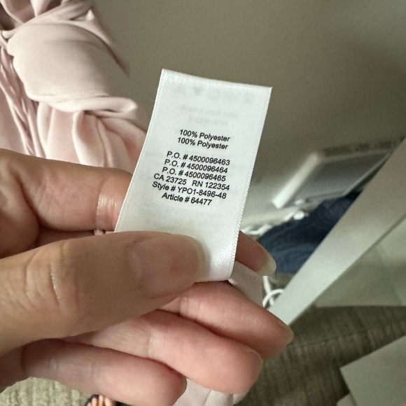 Aritzia Babaton Wallace Wrap Dress Pink XS - Picture 7 of 8